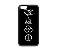 Classic Style Custom Silicone Hard Rubber Protector Case for iPhone6(4.7inch) - Led Zeppelin