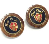 Classic Style Round Briar Golf Club Blazer Button 22mm 1 Piece