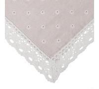 Classic Style Tablecloth Featuring Floral Pattern for Square Table Suitable for Daily Use or Special Events and Gatherings