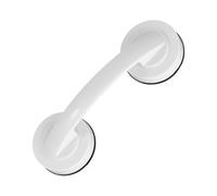 Classic Suction Cup Handrail, White Suction Bathroom Grab Rails Safety Suction Cup Shower Door Non-Slip Vacuum Handle for Shower Drawer Room Window Cabinet Door (19 x 6.5 x 5cm)