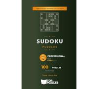 Classic Sudoku Puzzle Book for Adults: 100 Puzzles in a Compact Pocket Travel Size Sudoku Book (S09-100)