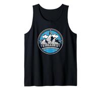 Classic Summer Hiking Adventures Through the Rocky Peaks Tank Top