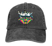 Classic Summer Visor Cap for The Sun, Retro Style, Album Cover Magical Mystery Tour, Colorful Hip Hop Caps, Cowboy Visor Hats, Amazing