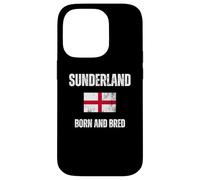 Classic Sunderland Born And Bred England Flag Men Women Kids Case for iPhone 14 Pro