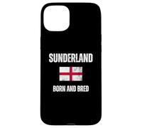 Classic Sunderland Born And Bred England Flag Men Women Kids Case for iPhone 15 Plus