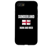 Classic Sunderland Born And Bred England Flag Men Women Kids Case for iPhone SE (2020) / 7 / 8