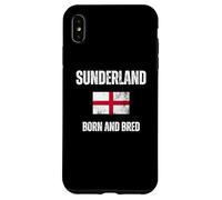 Classic Sunderland Born And Bred England Flag Men Women Kids Case for iPhone XS Max