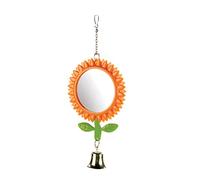 CLASSIC Sunflower Mirror with Bell 13cm, Clear