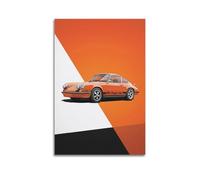 Classic Supercar Poster for 911 RS 1973 Retro Racing Car Sports Car Decorative Painting Canvas Modern Art Picture 12x18inch(30x45cm)