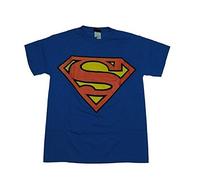 CLASSIC SUPERMAN SHIELD LOGO T SHIRT S