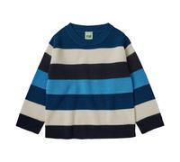 Classic Sweater Extra Fine Knit Merino Wool Navy blue 4/5 years