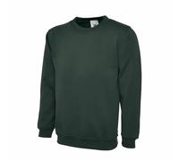 Classic Sweatshirt Brushed Jumper Uneek Unisex Thick Casual Smart Pullover Sweat