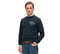 Classic sweatshirt Superdry Vintage Logo Heritage Chest Bleu S
