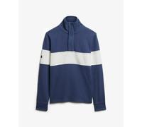 Classic sweatshirt with a funnel neck Superdry Bleu XL