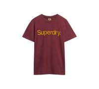 Superdry Classic Core Logo Shadow Short Sleeve T-shirt Red M Men