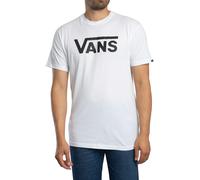 VANS Vans Classic T-shirt (white-black) Men,women White, Size XS