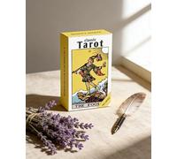 Classic Tarot Cards for Beginners With Meanings - 78 Card Deck Set for Learning and Fortune Telling