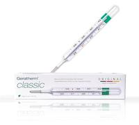GERATHERM classic clinical thermometer analogue/thermometer without mercury/analogue clinical thermometer without batteries/thermometer Made in Germany