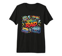 Classic Throwback Totally Rad Old School Cool 80s Nostalgia Premium T-Shirt