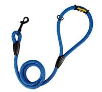 Classic Training Dog Lead, Nylon Cord Rope, Made in Spain, for Small Medium Large Dogs. 120CM. Blue