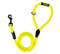 Classic Training Dog Lead, Nylon Cord Rope, Made in Spain, for Small Medium Large Dogs. 120CM. Yellow.