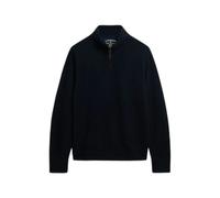 Classic trucker collar sweatshirt Superdry Essential Bleu S
