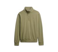 Classic trucker collar sweatshirt Superdry Essential Vert L