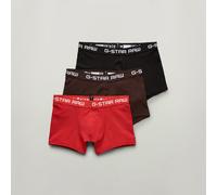 Classic Trunk Color 3 Pack - Red - Men XXS