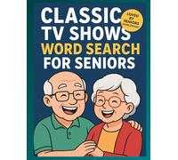Classic TV Shows Word Search for Seniors - Large Print Edition: Nostalgic Puzzles Featuring 1950s-1980s TV Favorites to Boost Memory, Relax & Keep the ... Television | Perfect Gift for Seniors, Boom