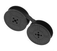 Classic Typewriter Ribbon Twin Spool Compatible with Olivetti D82 - Nylon Manual Typewriters Ribbons 10x5cm