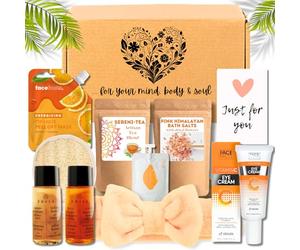 CLASSIC ULTIMATE SPA Gift for Woman, Pamper Sets for Women Gifts, Pamper Hamper for Her, Birthday Pampering Spa Sets, Mother’s Day Christmas Anniversary Present