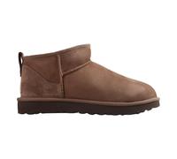 UGG® Classic Ultra Mini Nubuck Boot in Brown, Size 3, Polyester/Leather/Wool