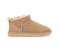 UGG CLASSIC ULTRA MINI BOOTS SAND SUEDE FUR COMFORT WOMEN'S BOOTS SIZE UK 4 New