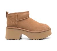 Classic Ultra Mini New Heights Boots Chestnut - female - UGG - Heeled Boots - Brown - 8 UK - Shoes 8 UK