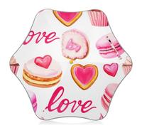 Classic Umbrella for Kids Girls Essentials Spf 50+ Sun Umbrellas Uv Protection Toddlers Boy Umbrellas for Rain Cute print Red Cakes