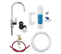 Classic Under Sink Drinking Water Filter System With Finerfilters Ff-6010Pf Push Fit Filter With Chrome Tap