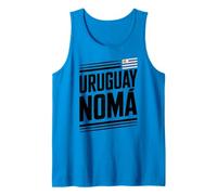 Classic Uruguay La Celeste Cheer Country Flag Mom Tournament Tank Top
