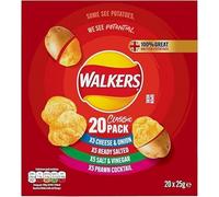 Classic Variety Multipack Crisps 20x25g | Assorted Flavors for Snacking Delight | Fresh taste guaranteed | Suitable for vegetarians