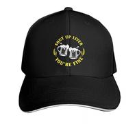 Classic Versatile Baseball Cap Shut Up Liver You're Fine Funny St. Patrick's Day Dark Beer Lover Hat Anime dad hat Mens Women's PLeisure Sports Gifts