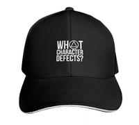 Classic Versatile Baseball Cap What Character Defects Funny Alcoholics Anonymous Streetwear Trucker Hat Luxury Man Hat Girl Men's PLeisure Sports Gifts