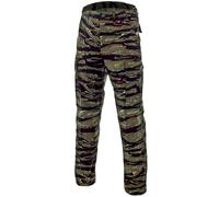 MFH BDU Combat Trousers Ripstop Tiger Stripe Size XL