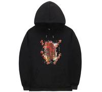 Classic Vintage Aka Manto Urban Japanese Legends Hoodie Men Women Horror Red Manga Anime Sweatshirt Men's 90s Oversized Hoodies