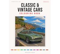 Classic & Vintage Cars Colouring Book: 40 Detailed Illustrations for Motoring History Lovers Step back in time with 40 stunning illustrations ... age of the automobile. (Throttle & Ink)