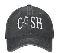 Classic Vintage Johnny Cash Walking Outside Musician Baseball Caps Unisex Style Distressed Denim Washed Snapback Cap Outdoor Caps Hat Retrot