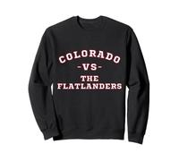 Classic Vintage Retro Colorado vs The Flatlanders Sweatshirt