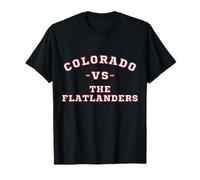 Classic Vintage Retro Colorado vs The Flatlanders T-Shirt