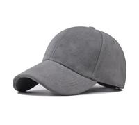 Classic Vintage Washed Suede Fabric Hat Men Women Baseball Cap Men Cap for Women Baseball Cap for Men Youth Colorful Hat (Suede, Grey)