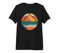 Classic Vintage Wilderness Outdoors for Hiking Adventures Premium T-Shirt