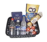 Classic Vodka Miniature Gift Basket |Gift Hamper| Vodka Gift | Alcohol Gift | For Her | Adult Gifts (Mr Right)