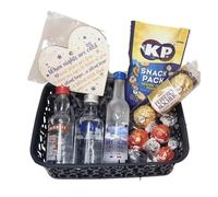 Classic Vodka Miniature Gift Basket |Gift Hamper| Vodka Gift | Alcohol Gift | For Her | Adult Gifts (When nights are cold)